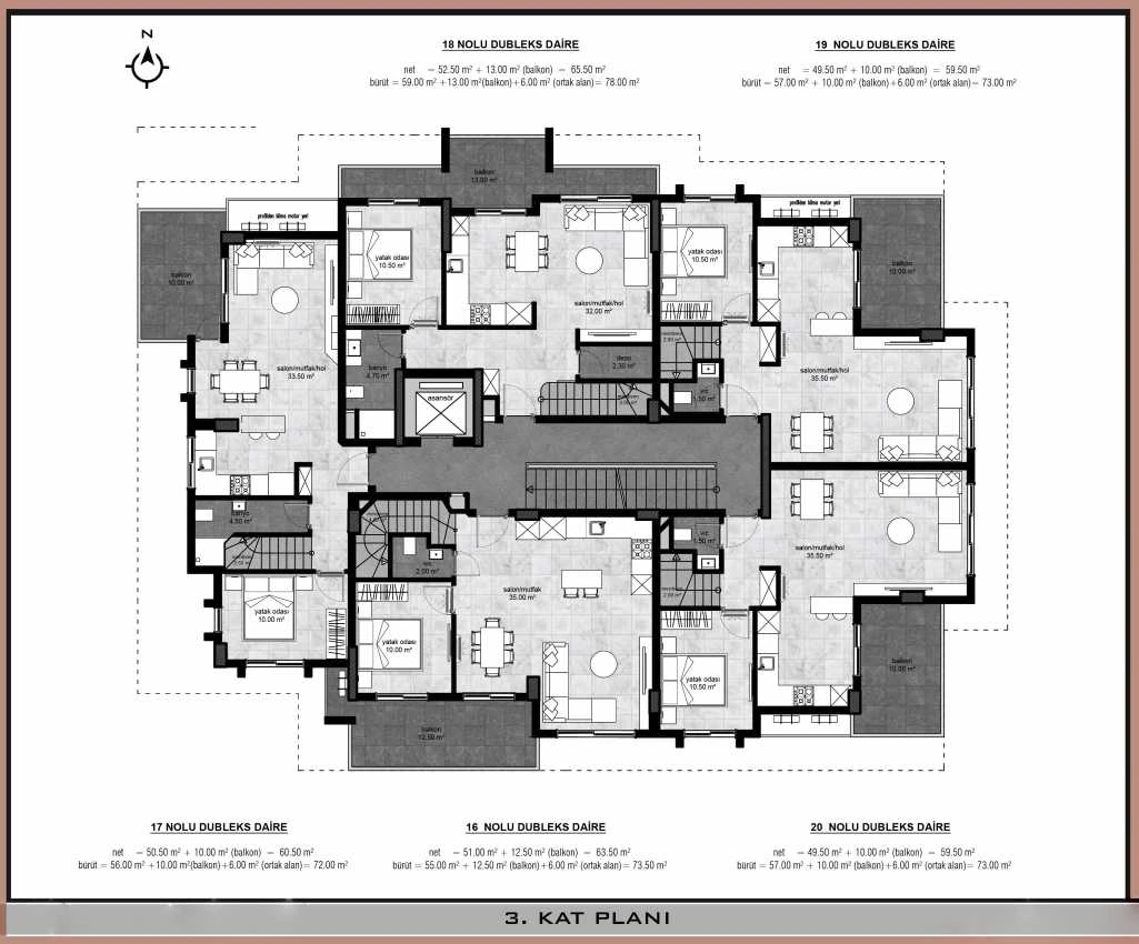 housebind Жилой комплекс в центре Алании